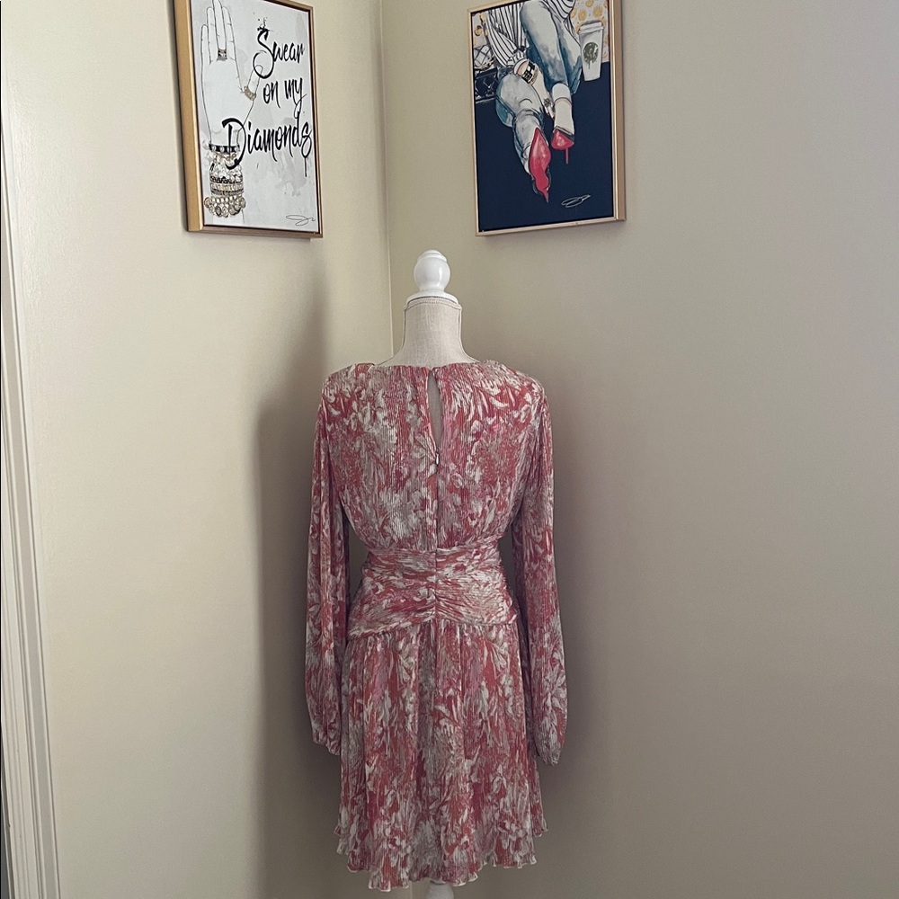 Astr The Label Pink Long Sleeve Mini Dress - Picture 11 of 17